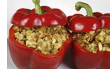 Stuffed Peppers with Green Rice